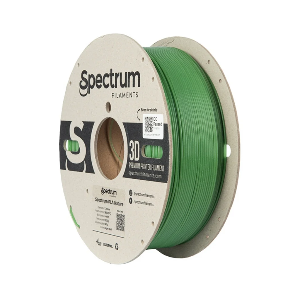 Пластик для 3D-принтера Spectrum PLA Nature 1.75mm 1kg Green, ALGAE NORI (80933)