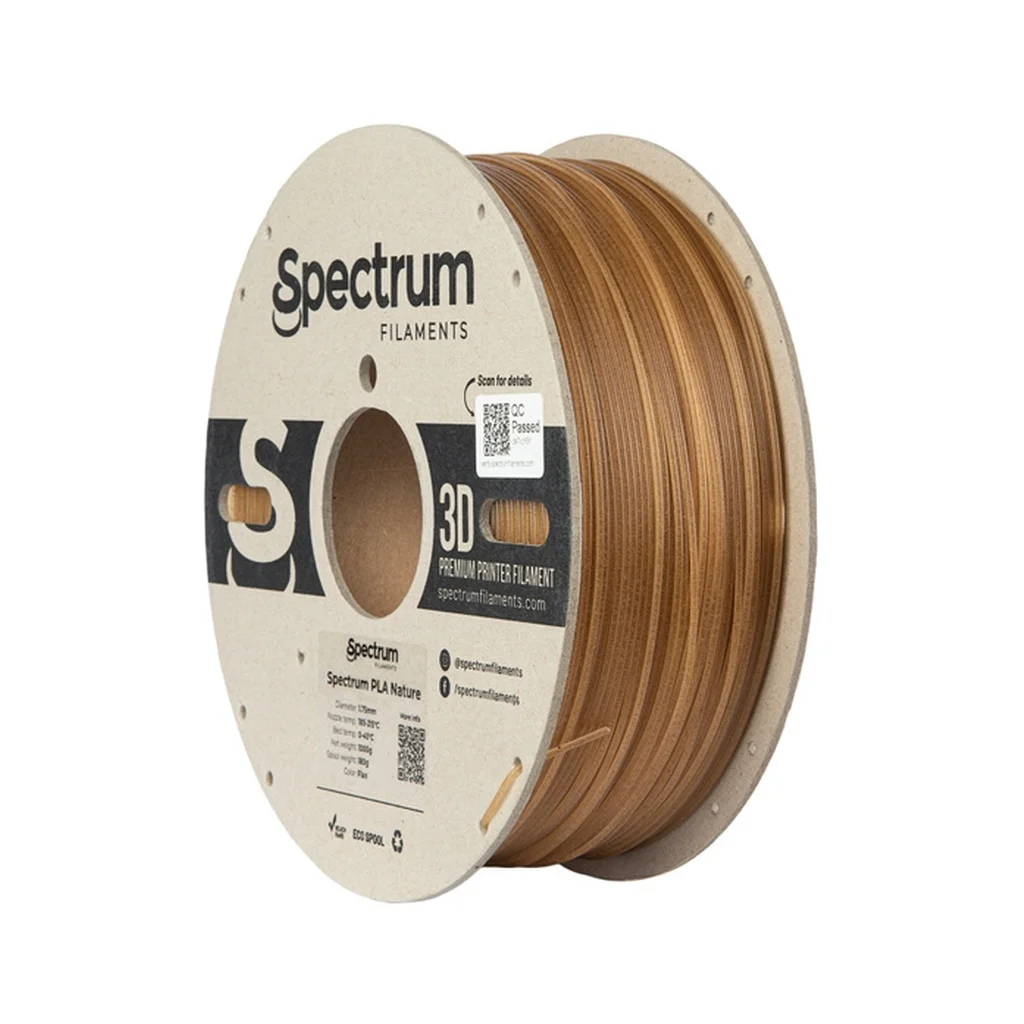 Пластик для 3D-принтера Spectrum PLA Nature 1.75mm 1kg Natural, FLAX (80934)