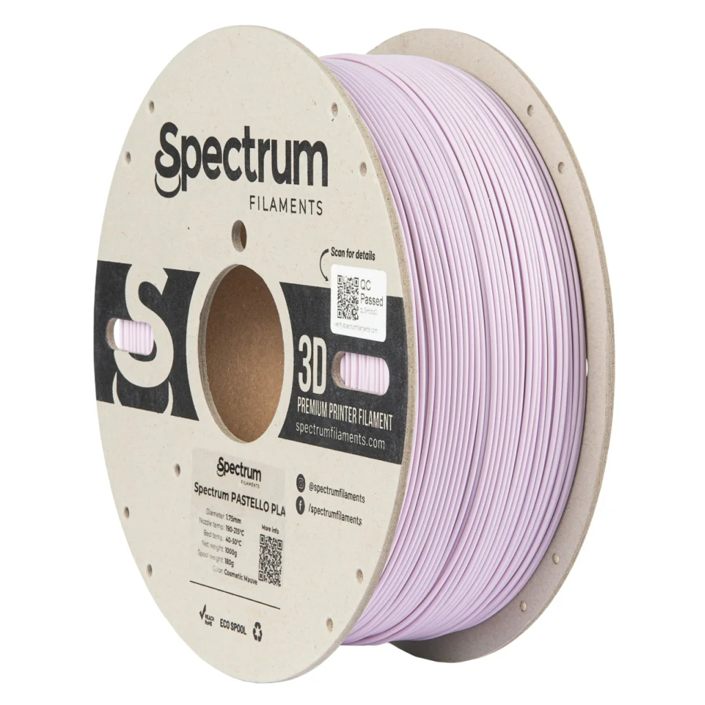 Пластик для 3D-принтера Spectrum PLA Pastello 1.75mm 1kg Mauve, Cosmetic (80705)