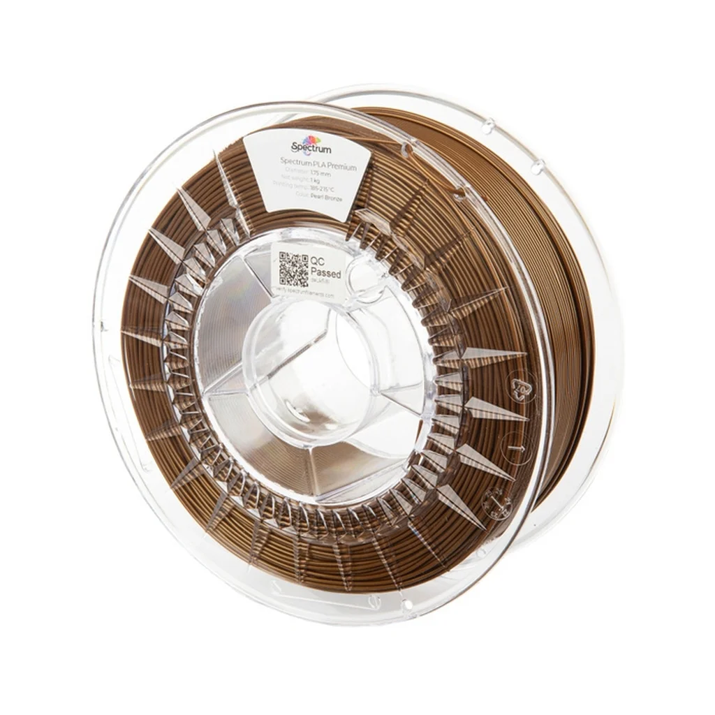 Пластик для 3D-принтера Spectrum PLA Premium 1.75mm 1kg Bronze, Pearl (80041)