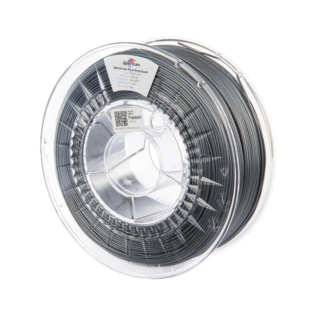 Пластик для 3D-принтера Spectrum PLA Premium 1.75mm 1kg Grey, Pearl (80851)