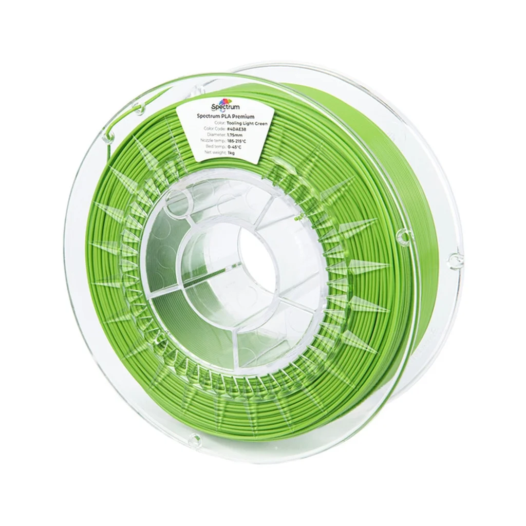 Пластик для 3D-принтера Spectrum PLA Premium 1.75mm 1kg Tooling Green, Ligth (CW-FL-001)