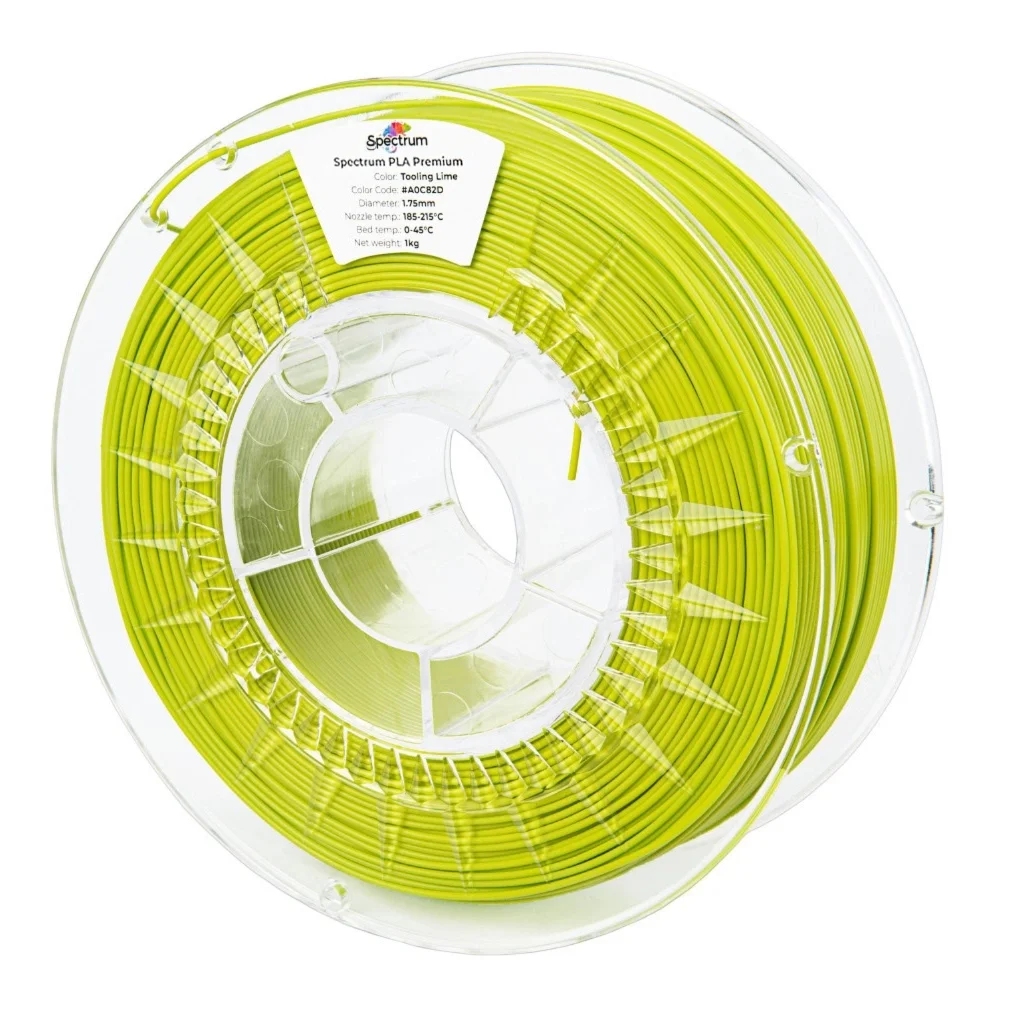 Пластик для 3D-принтера Spectrum PLA Premium 1.75mm 1kg Tooling Lime (CW-RY-001)