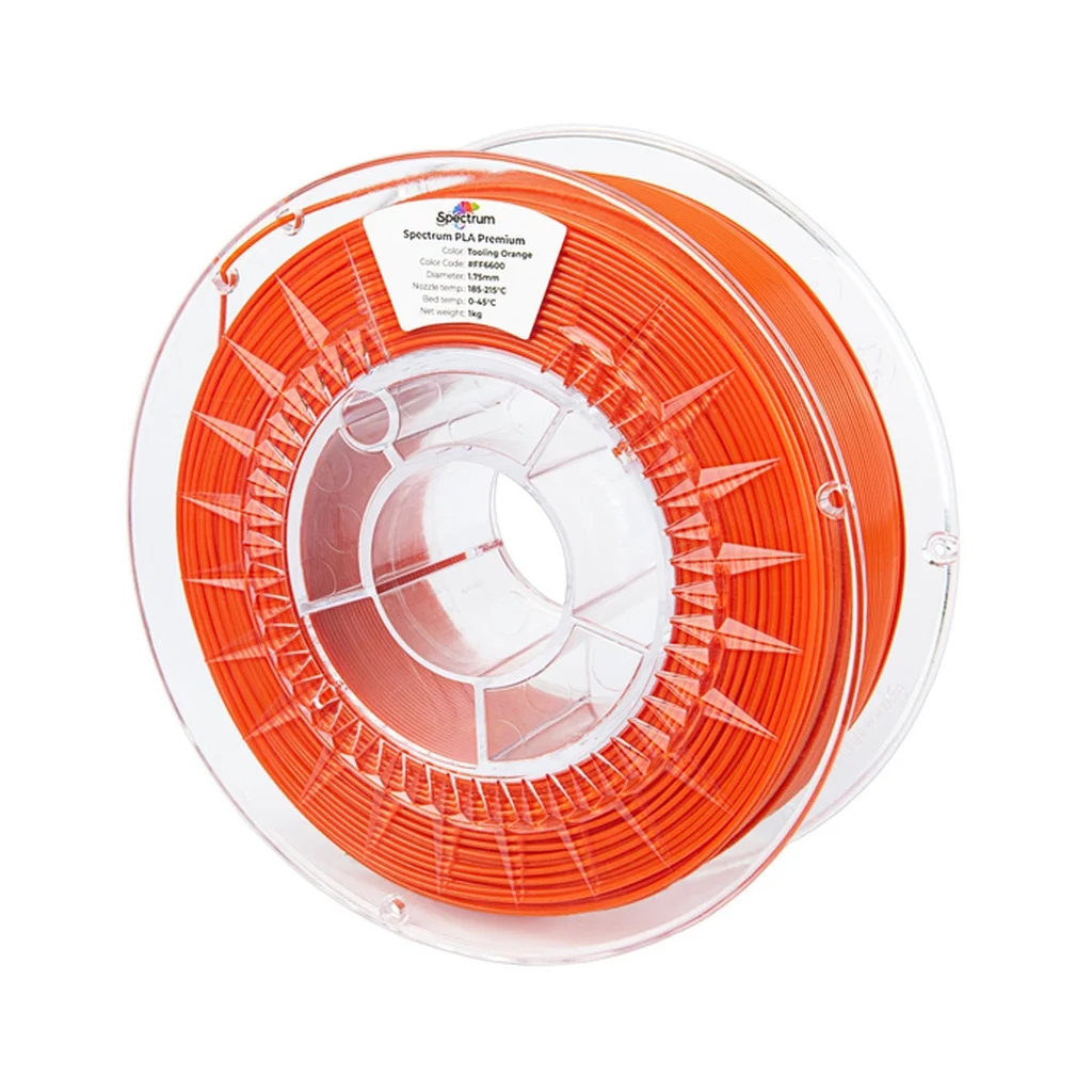 Пластик для 3D-принтера Spectrum PLA Premium 1.75mm 1kg Tooling Orange (CW-HS-001)