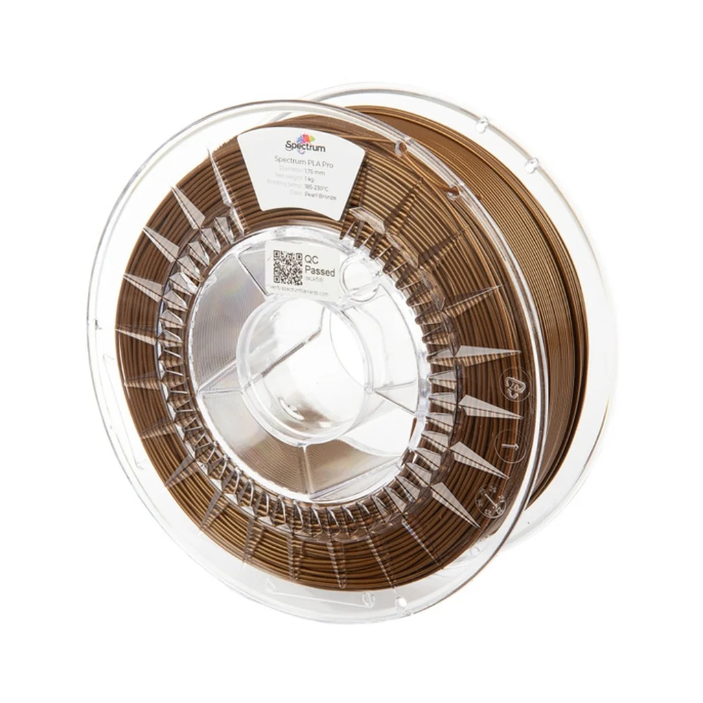 Пластик для 3D-принтера Spectrum PLA Pro 1.75mm 1kg Bronze, Pearl (80111)