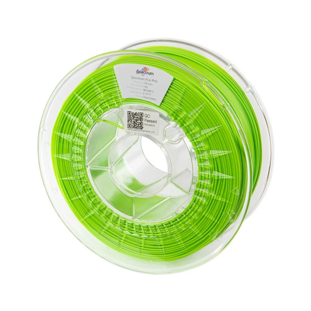 Пластик для 3D-принтера Spectrum PLA Pro 1.75mm 1kg Green, Lime (80104)