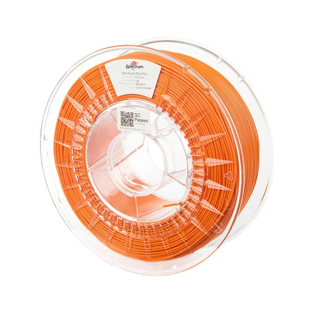 Пластик для 3D-принтера Spectrum PLA Pro 1.75mm 1kg Orange, Carrot (80130)