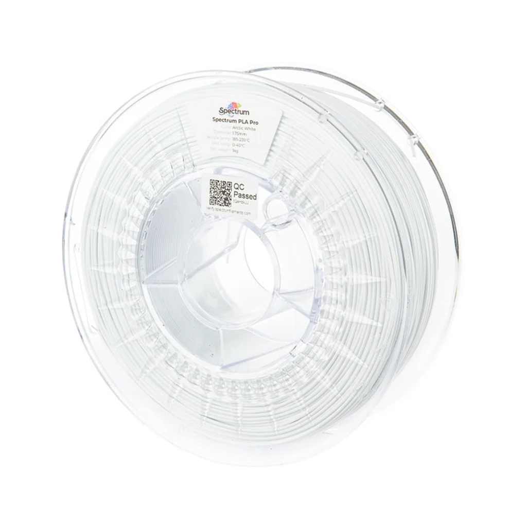 Пластик для 3D-принтера Spectrum PLA Pro 1.75mm 1kg White, Arctic (80113)