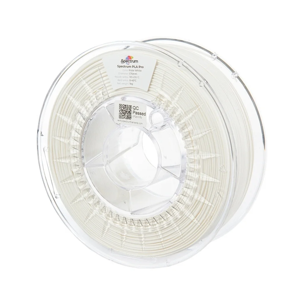 Пластик для 3D-принтера Spectrum PLA Pro 1.75mm 1kg White, Polar (80102)