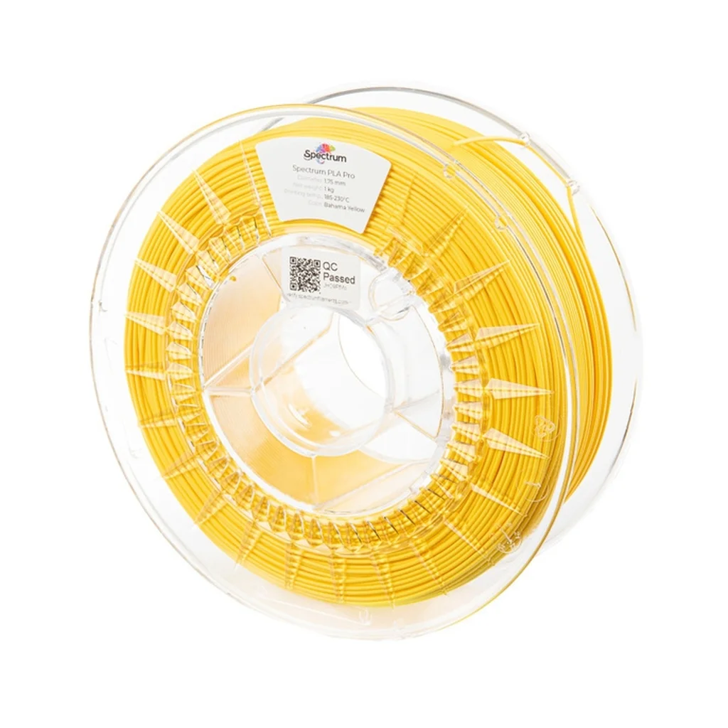 Пластик для 3D-принтера Spectrum PLA Pro 1.75mm 1kg Yellow, Bahama (80107)