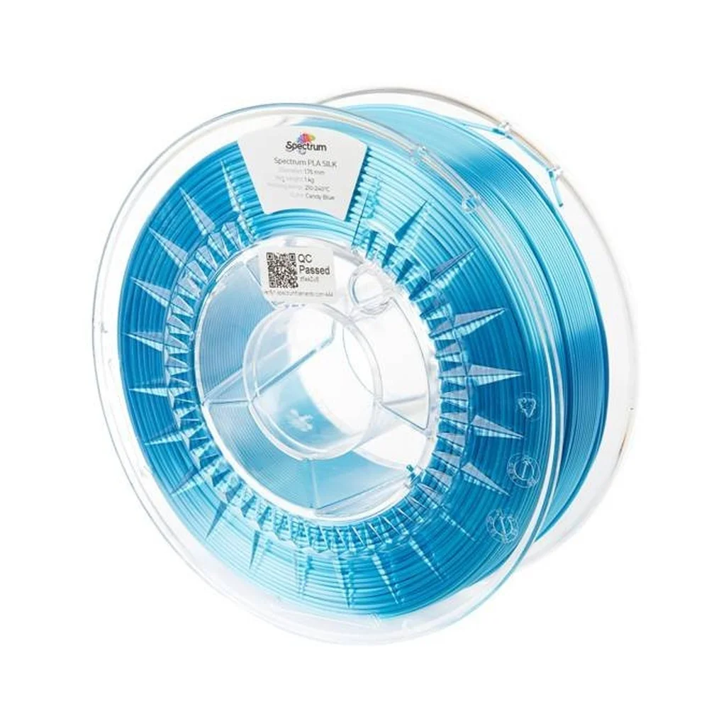 Пластик для 3D-принтера Spectrum PLA Silk 1.75mm 1kg, Blue, Candy (80510)