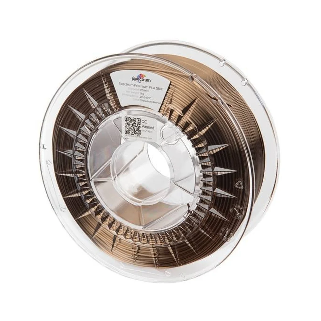 Пластик для 3D-принтера Spectrum PLA Silk 1.75mm 1kg, Bronze, Cinnamon (80440)