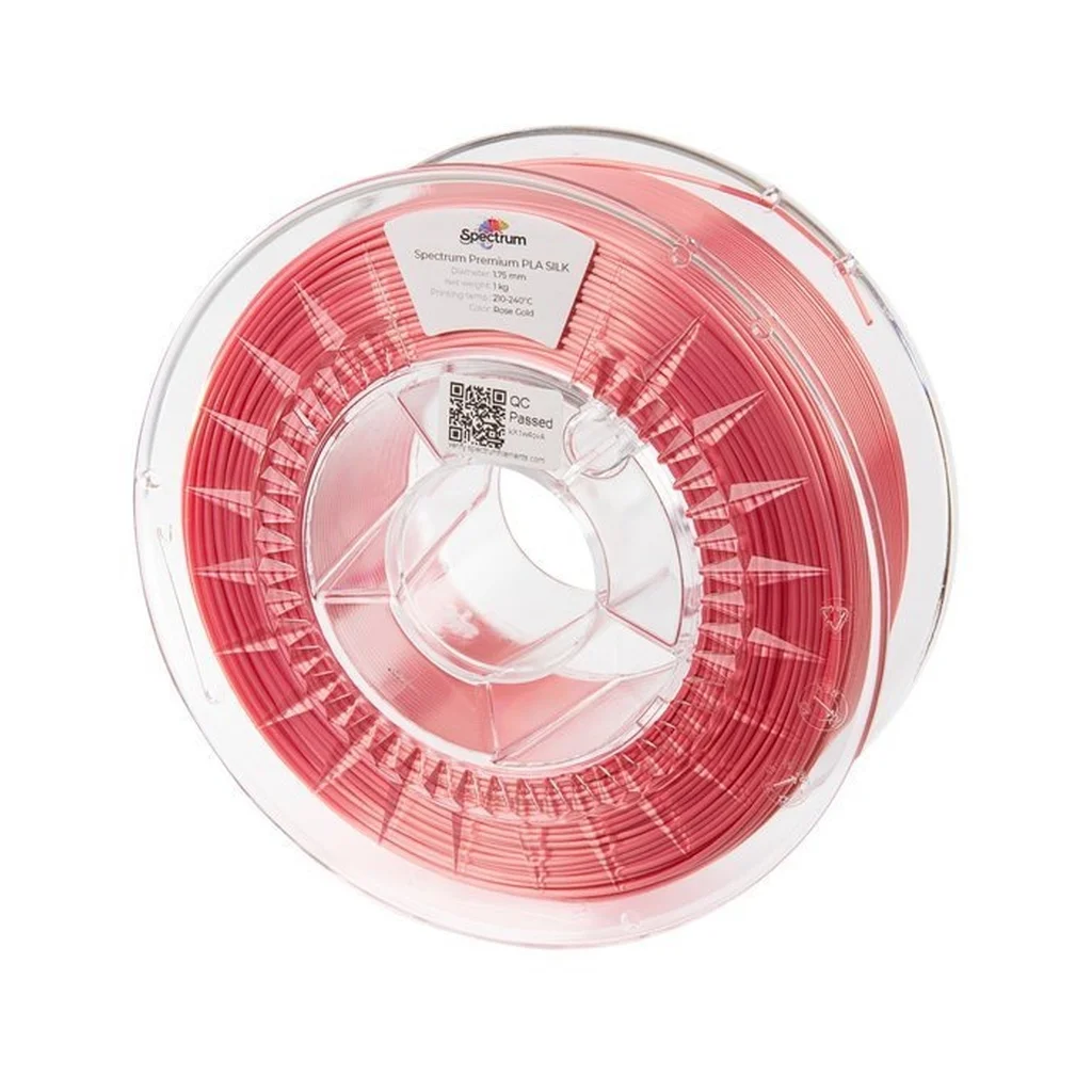 Пластик для 3D-принтера Spectrum PLA Silk 1.75mm 1kg, Gold, Rose (80442)