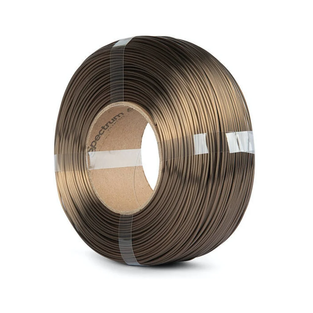 Пластик для 3D-принтера Spectrum PLA Silk 1.75mm 1kg ReFill,Bronze, Cinnamon (81312)