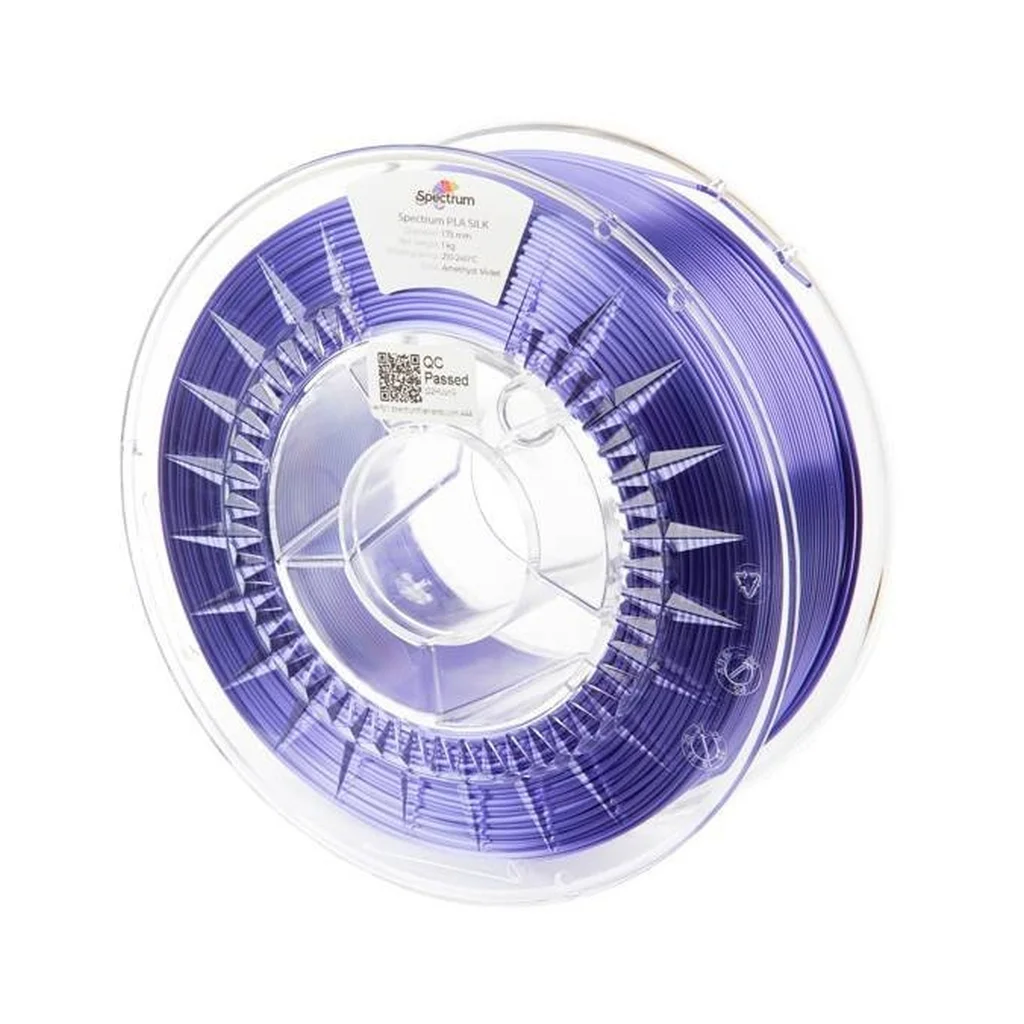 Пластик для 3D-принтера Spectrum PLA Silk 1.75mm 1kg, Violet, Amethyst (80512)