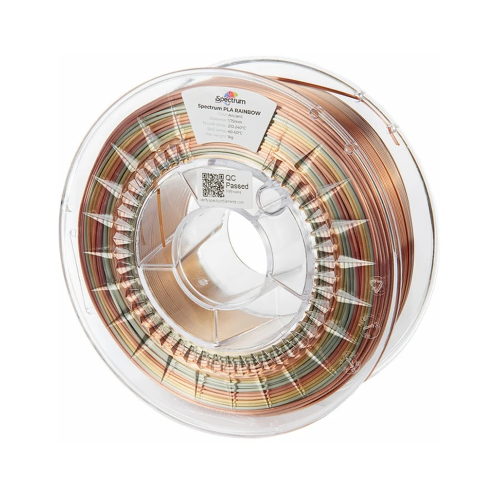 Пластик для 3D-принтера Spectrum PLA Silk Rainbow 1.75mm 1kg Ancient (81021)