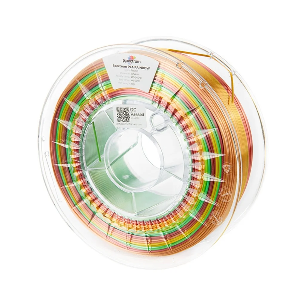 Пластик для 3D-принтера Spectrum PLA Silk Rainbow 1.75mm 1kg Fusion (81016)