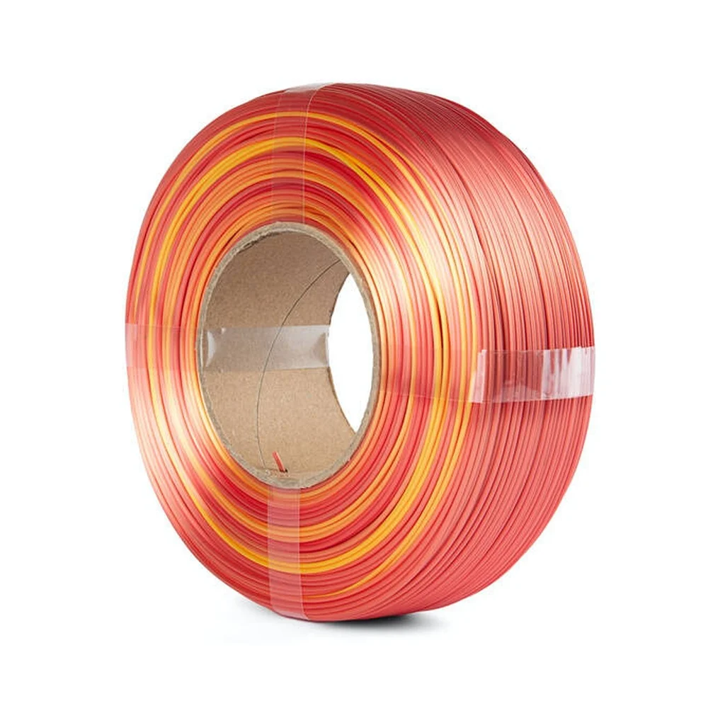 Пластик для 3D-принтера Spectrum PLA Silk Rainbow 1.75mm 1kg ReFill Fire Red (81285)