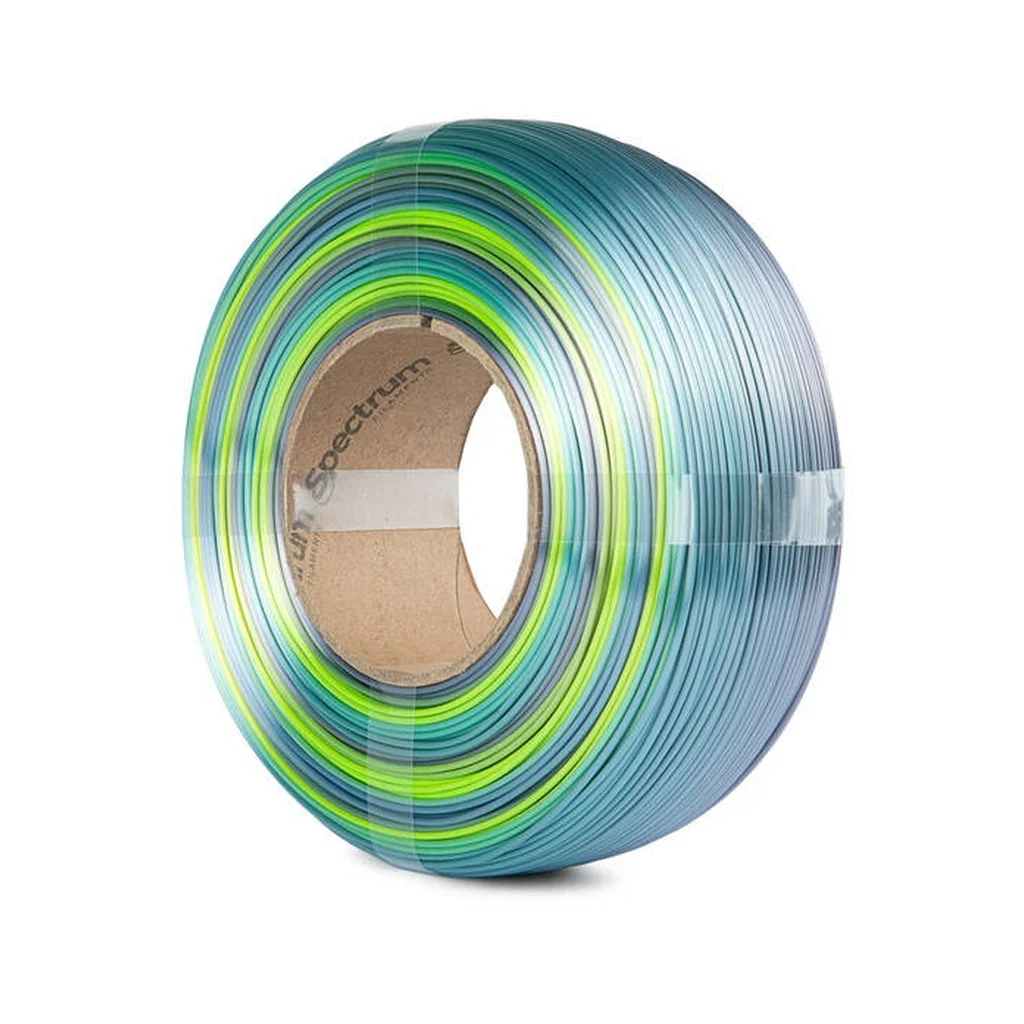 Пластик для 3D-принтера Spectrum PLA Silk Rainbow 1.75mm 1kg ReFill Frost Gloss (81287)