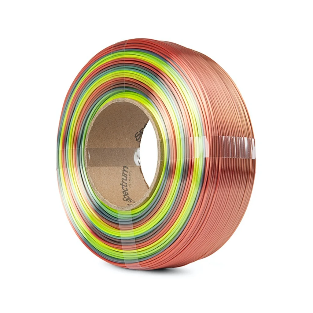Пластик для 3D-принтера Spectrum PLA Silk Rainbow 1.75mm 1kg ReFill Fusion (81284)