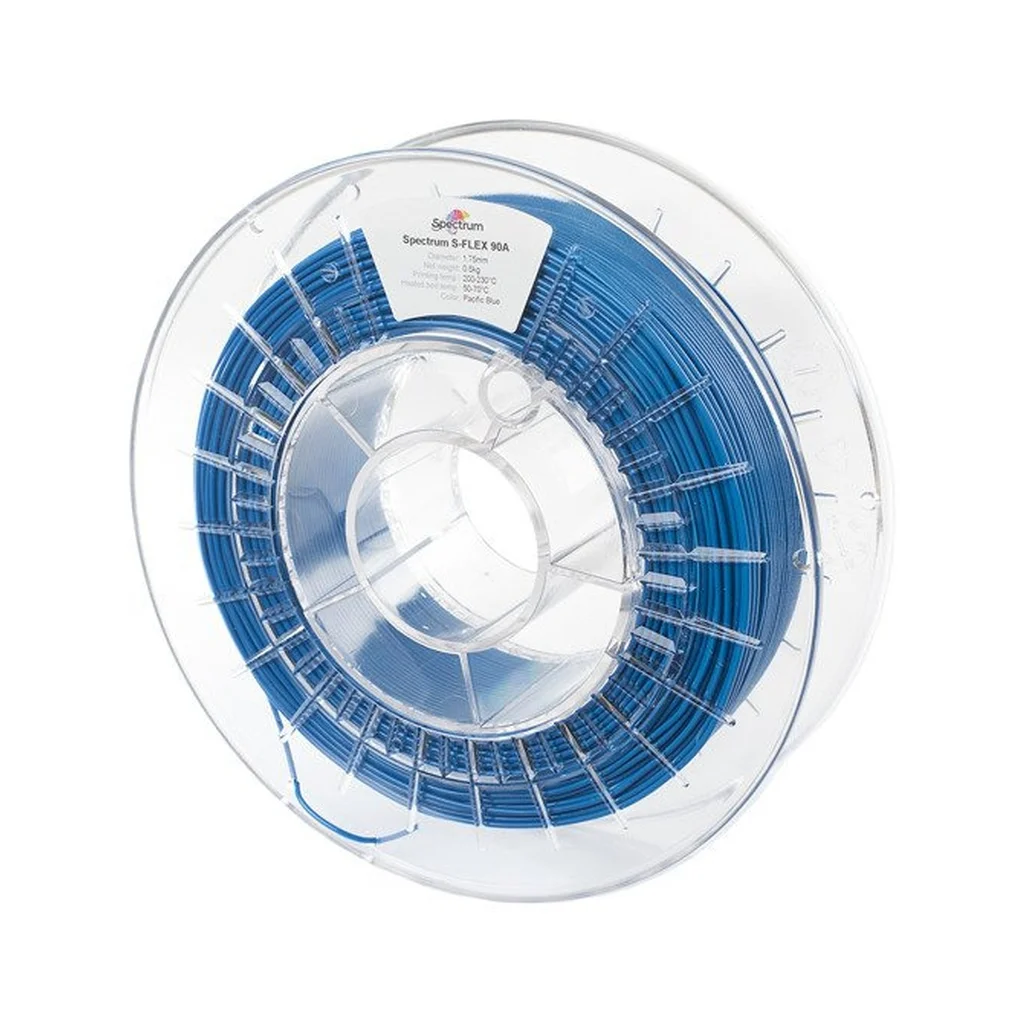 Пластик для 3D-принтера Spectrum S-Flex 90A 1.75mm 0.5kg BLUE, PACIFIC (80257)
