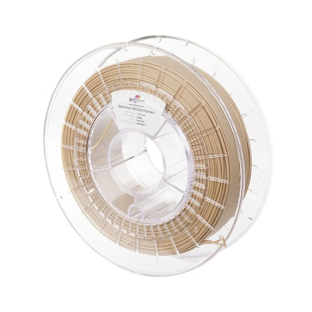 Пластик для 3D-принтера Spectrum WOOD 1.75mm NATURAL 0.5kg (80169)