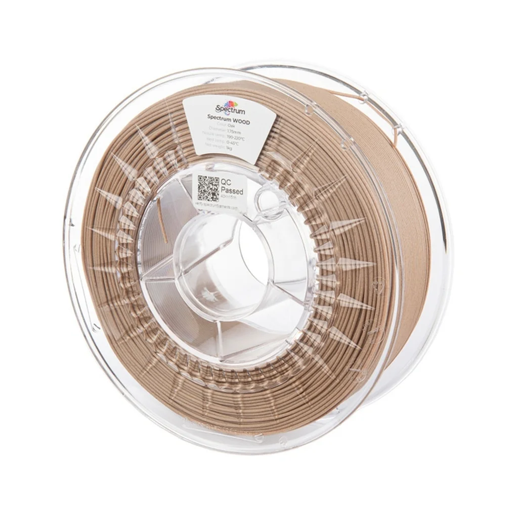 Пластик для 3D-принтера Spectrum WOOD 1.75mm OAK 1kg (80514)