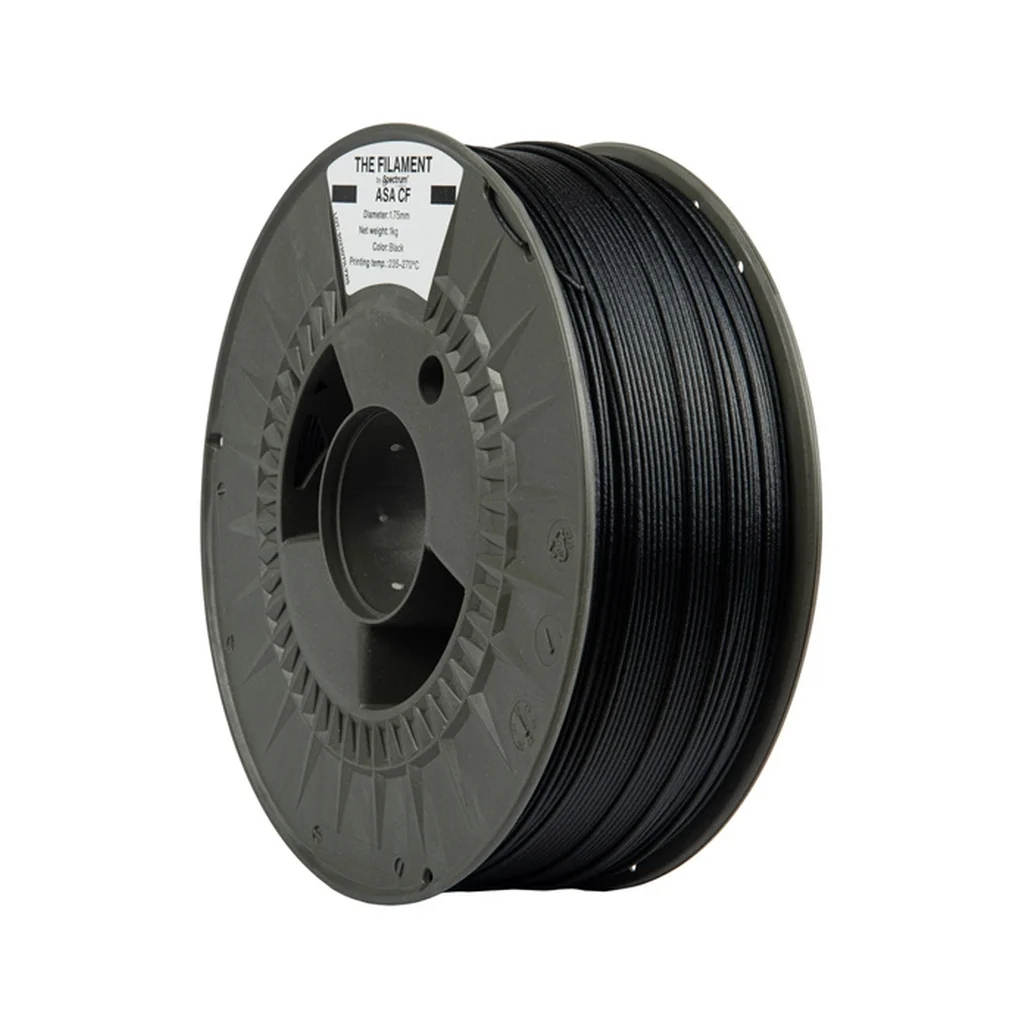Пластик для 3D-принтера The Filament ASA CF 1.75mm 1kg Black (TF-24215)