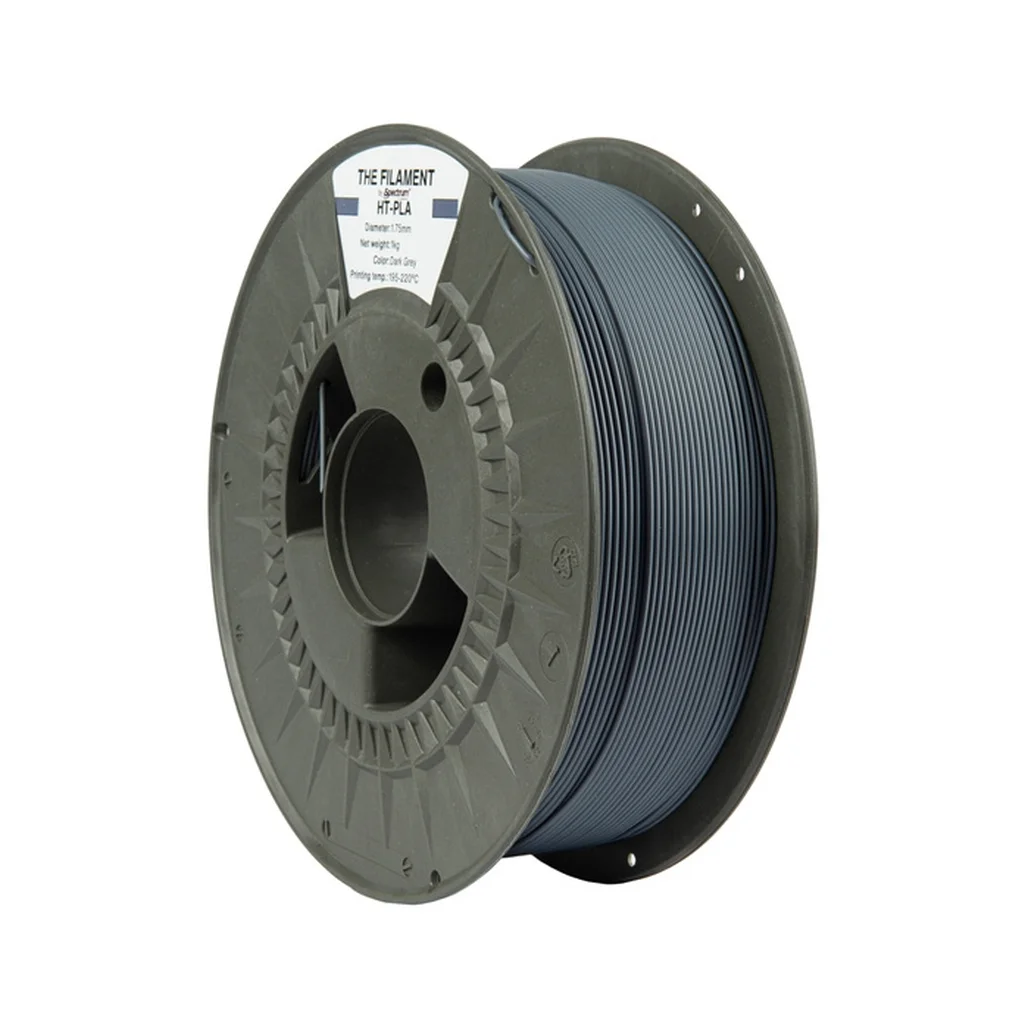 Пластик для 3D-принтера The Filament HT-PLA 1.75mm 1kg Grey, Dark (TF-24140)