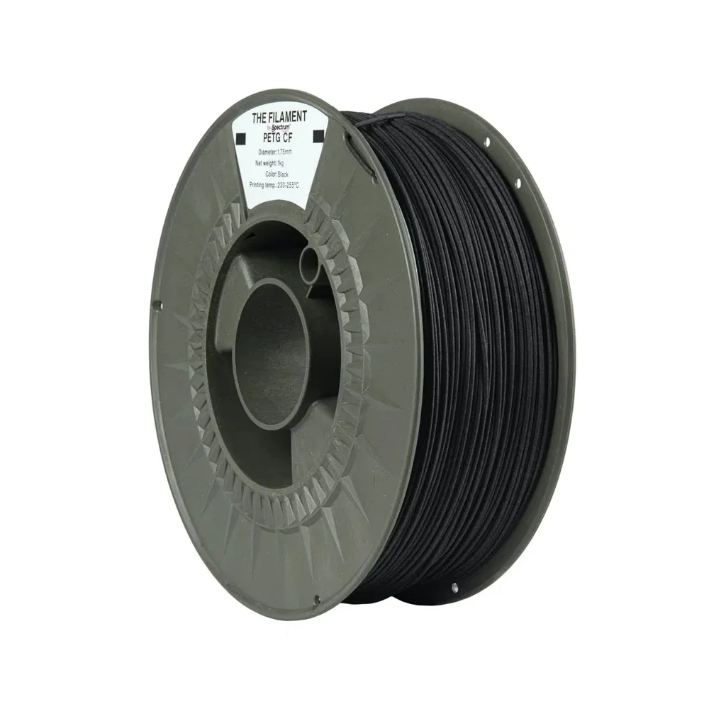 Пластик для 3D-принтера The Filament PETG CF 1.75mm 1kg BLACK (TF-24108)
