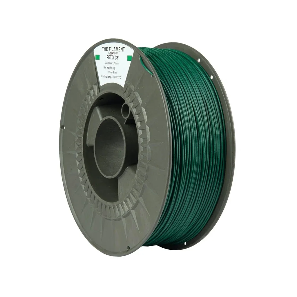Пластик для 3D-принтера The Filament PETG CF 1.75mm 1kg GREEN (TF-24113)