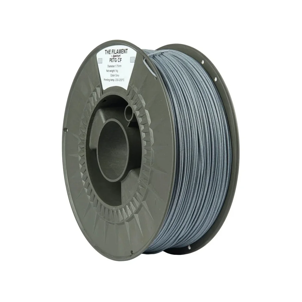 Пластик для 3D-принтера The Filament PETG CF 1.75mm 1kg GREY (TF-24112)