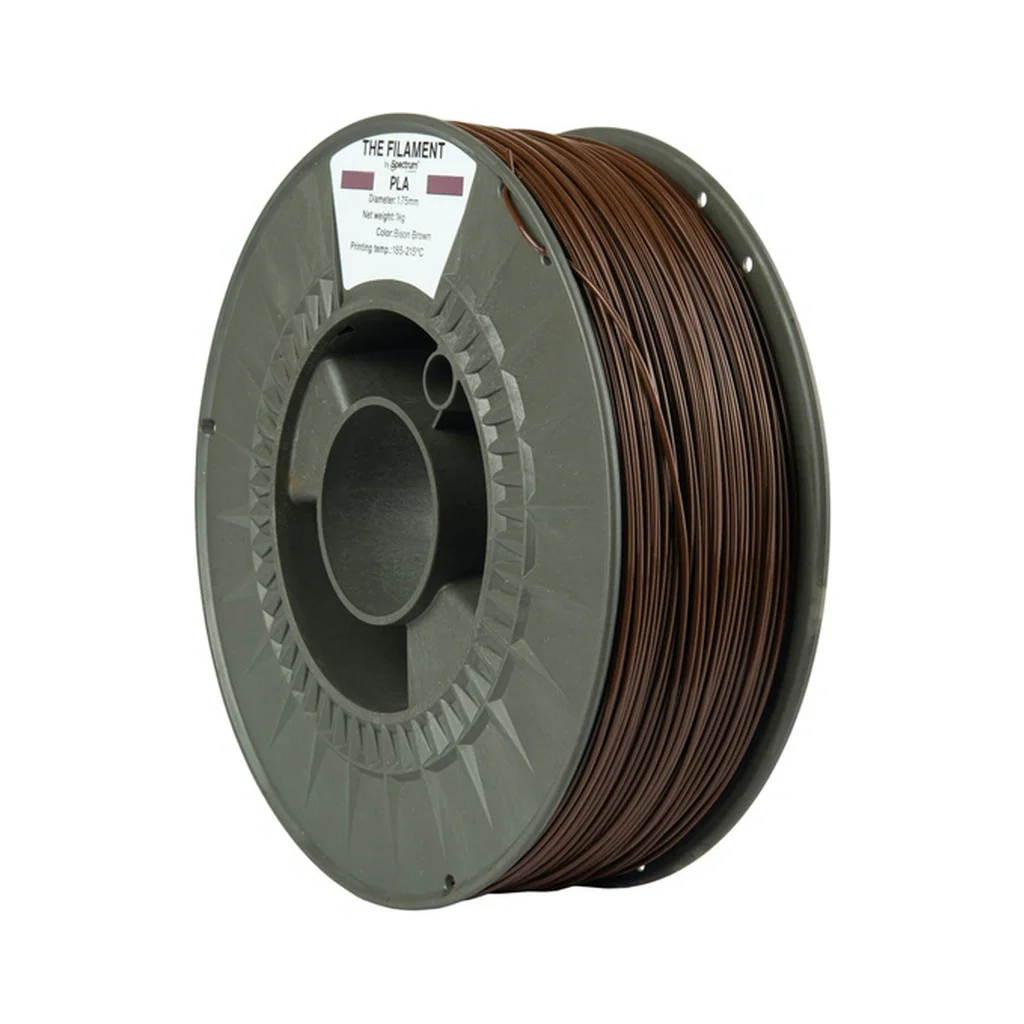 Пластик для 3D-принтера The Filament PLA 1.75mm 1kg BISON BROWN (TF-24010)