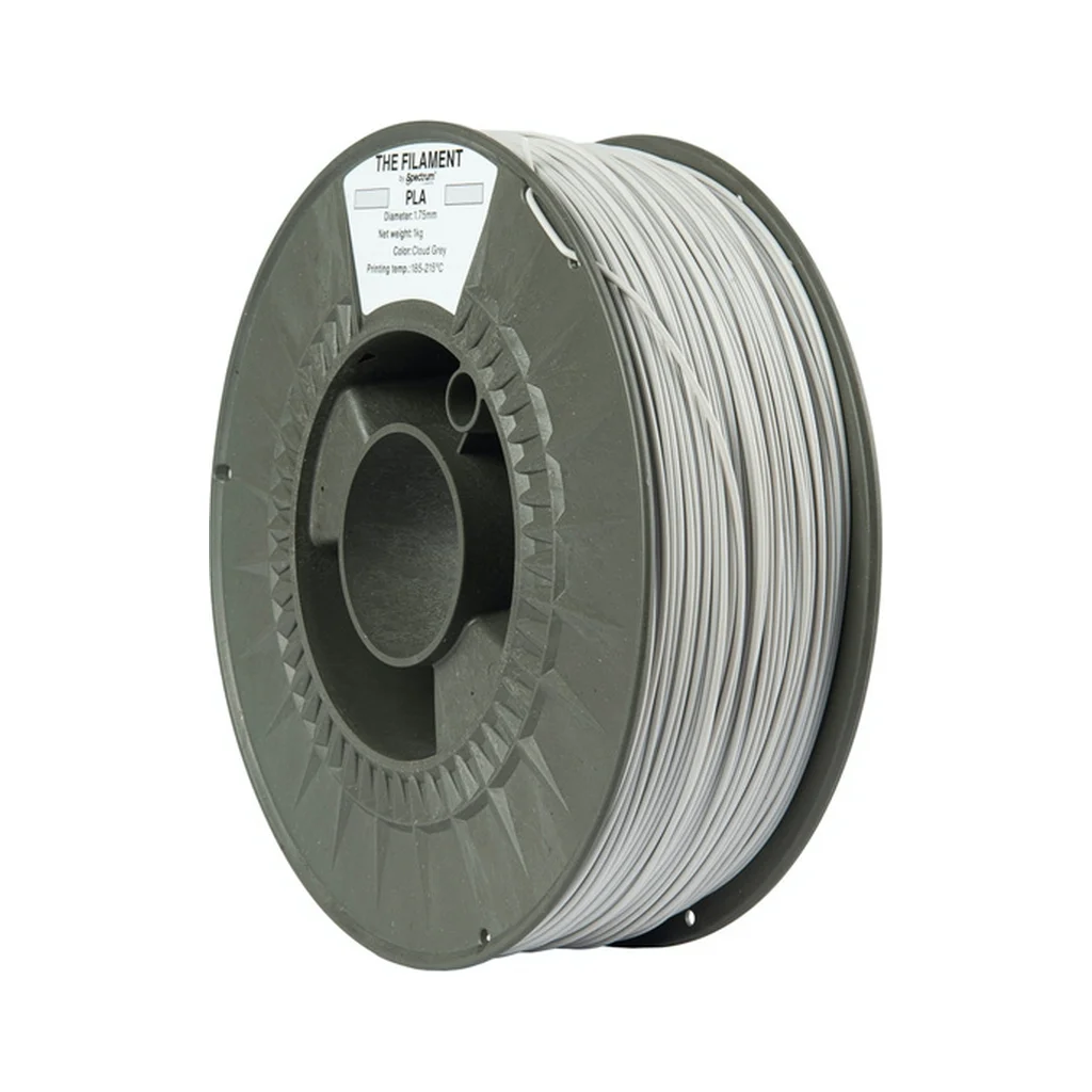 Пластик для 3D-принтера The Filament PLA 1.75mm 1kg GREY, CLOUD (TF-24003)