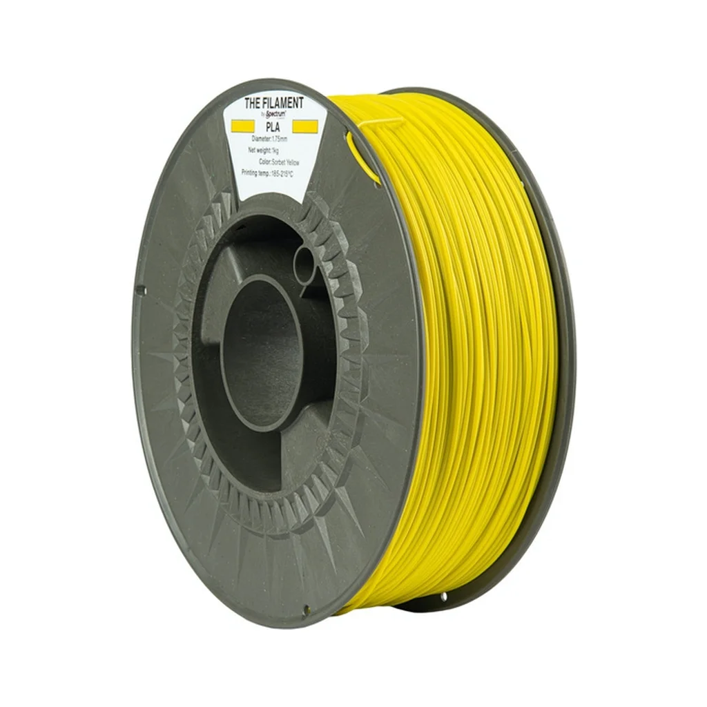 Пластик для 3D-принтера The Filament PLA 1.75mm 1kg YELLOW, SORBET (TF-24011)