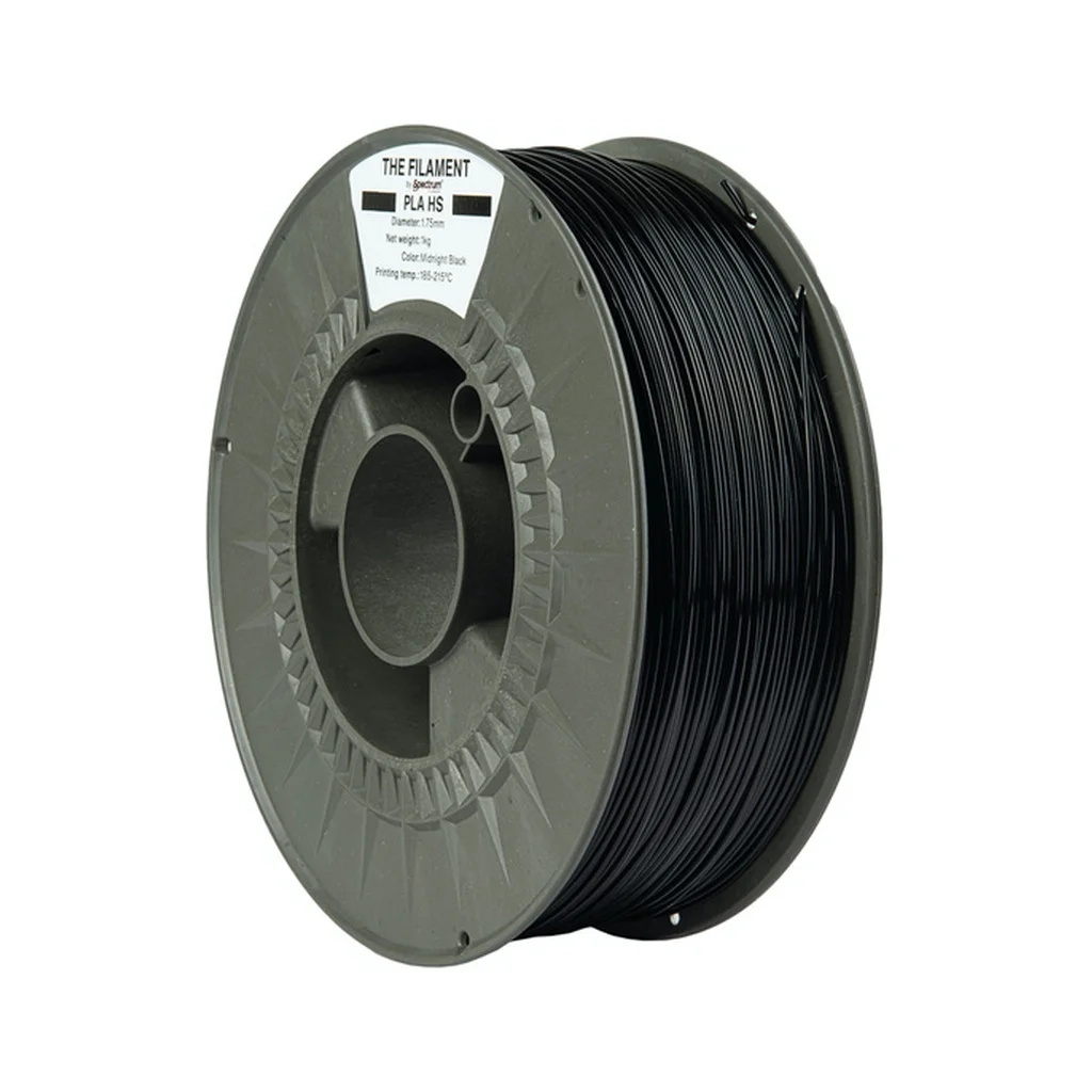 Пластик для 3D-принтера The Filament PLA HS 1.75mm 1kg Black, Midnight (TF-24029)