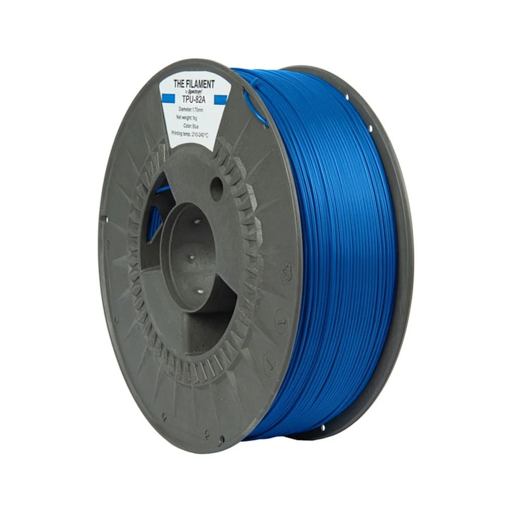 Пластик для 3D-принтера The Filament TPU-82A 1.75mm 1kg BLUE (TF-24125)