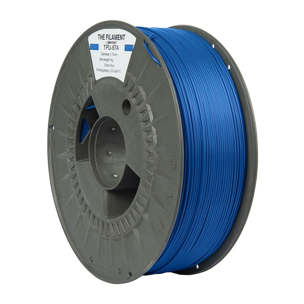 Пластик для 3D-принтера The Filament TPU-87A 1.75mm BLUE 1kg (TF-24130)