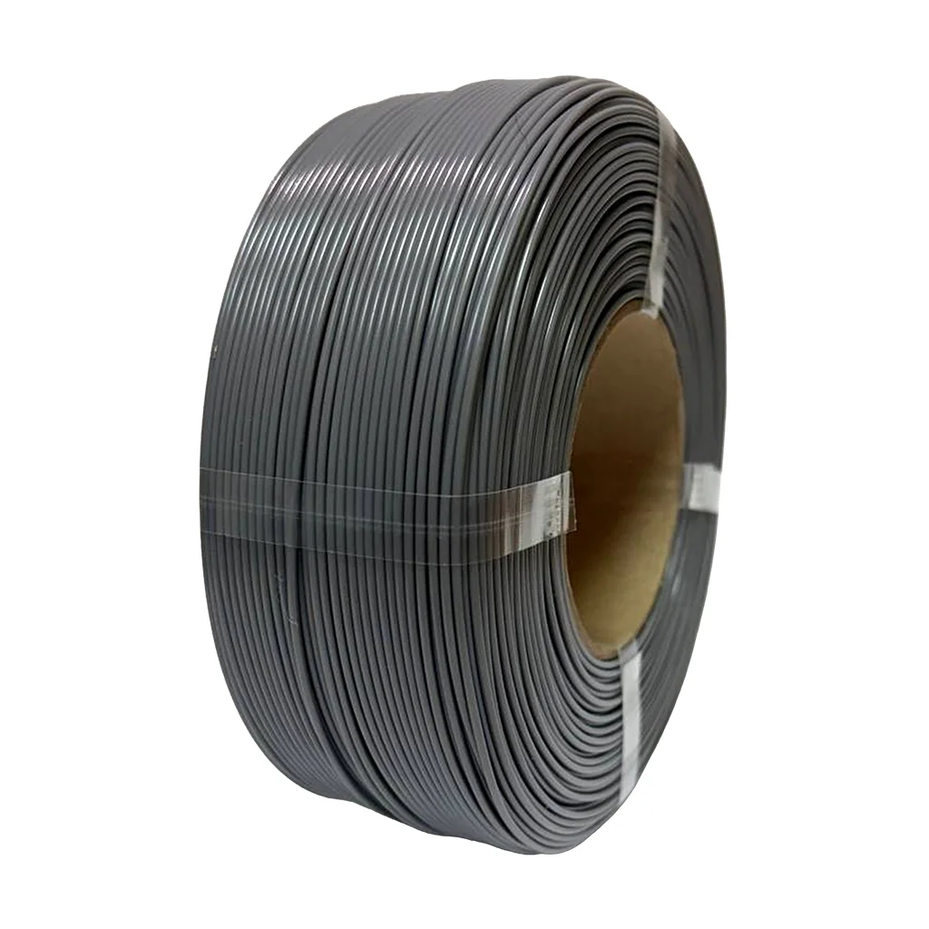 Пластик для 3D-принтера Тірапласт PETG Refill 1.75 мм 1,0 кг gray (25305/25218)