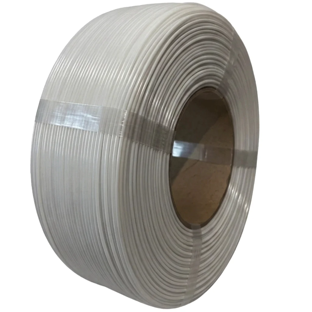 Пластик для 3D-принтера Тірапласт PETG Refill 1.75 мм 1,0 кг light gray (25344/25331)