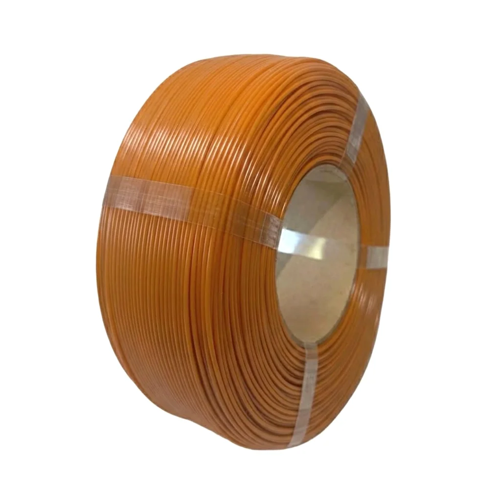 Пластик для 3D-принтера Тірапласт PETG Refill 1.75 мм 1,0 кг orange (25303/25228)