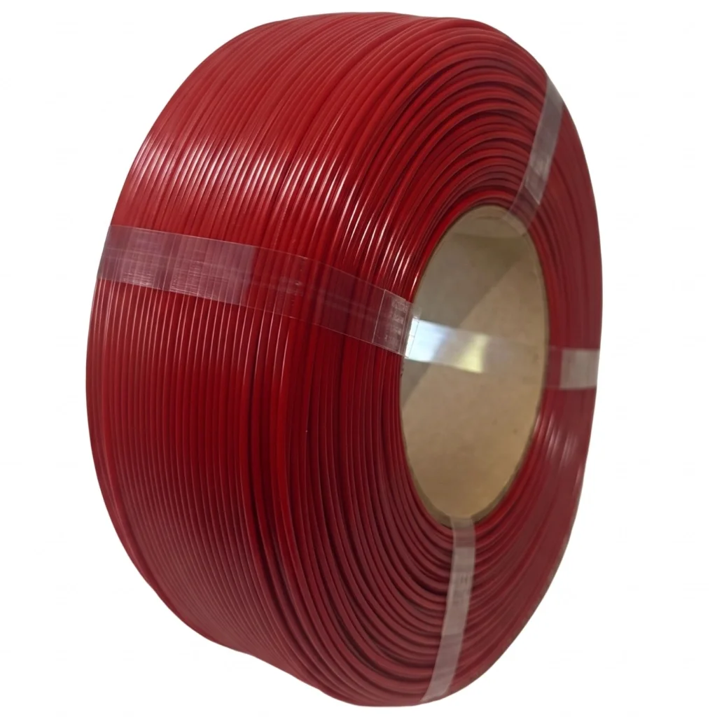 Пластик для 3D-принтера Тірапласт PETG Refill 1.75 мм 1,0 кг red (25301/25226)