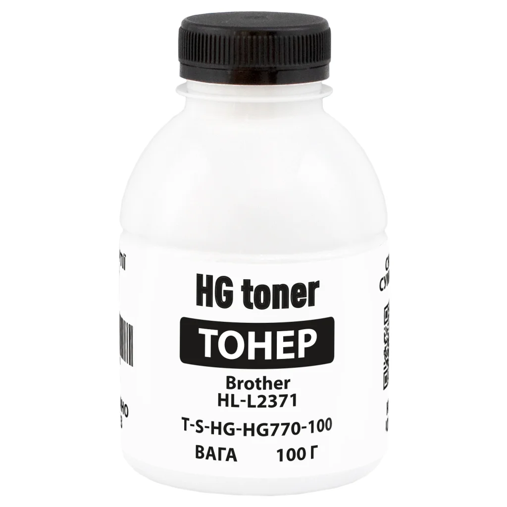 Тонер Brother HL-L2371, 100г black HG (TSM-HG770-100)