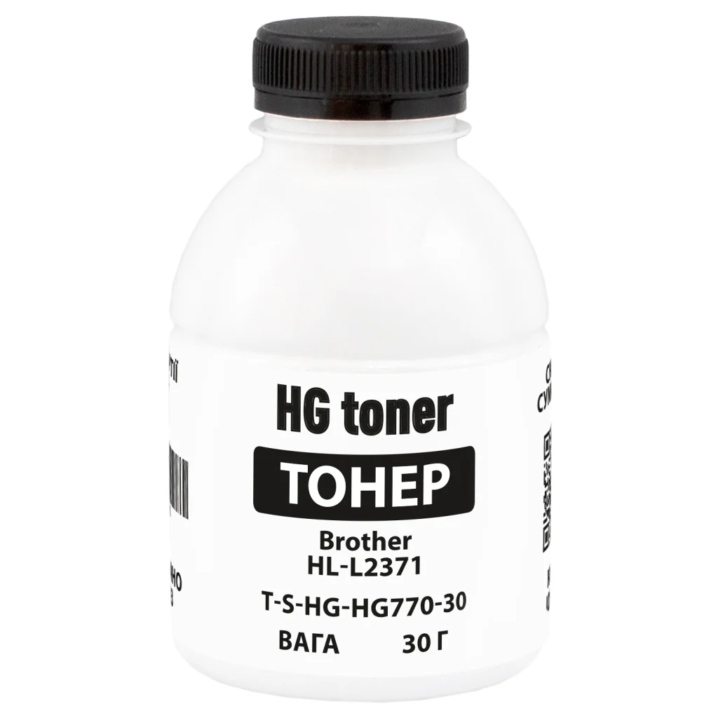 Тонер Brother HL-L2371, 30г black HG (TSM-HG770-30)