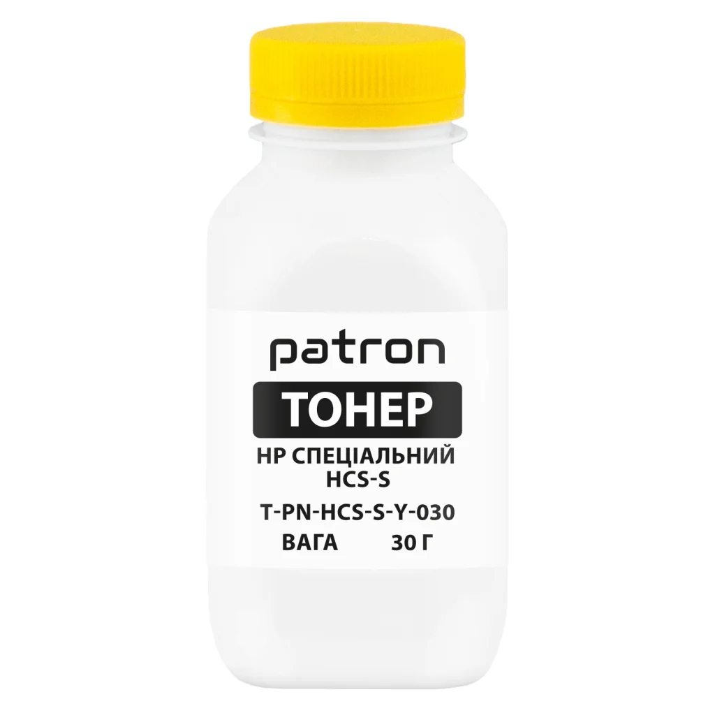 Тонер HP CLJ Pro 4203/4303/Canon 069/MF1333C, Special 30g, Yellow Patron (PN-HCS-S-Y-030)