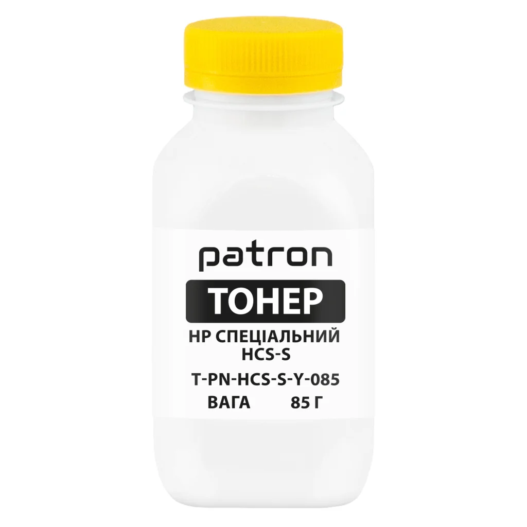 Тонер HP CLJ Pro 4203/4303/Canon 069/MF1333C, Special 85g, Yellow Patron (PN-HCS-S-Y-085)