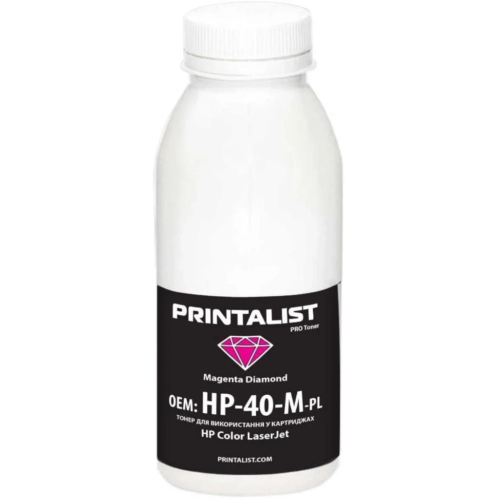 Тонер HP CLJ Universal 40г Magenta Printalist (HP-40-M-PL)