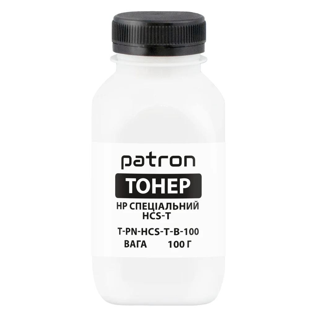 Тонер HP HCS-T, 100 г, black Patron (PN-HCS-T-B-100)