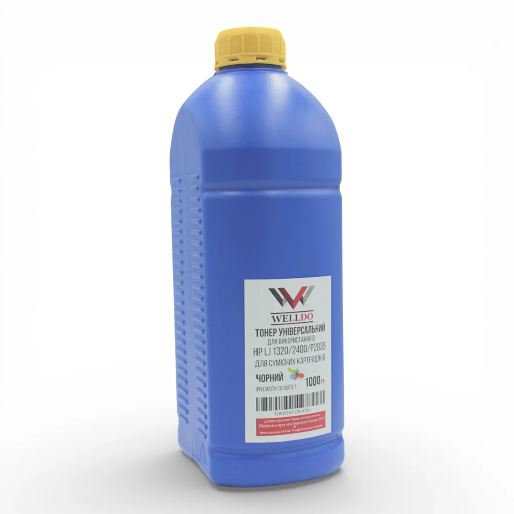 Тонер HP LJ 1320/1160/1000/1010, 1 кг WDTH1320UCH фасовка Welldo (UWDTH1320UCH-1)