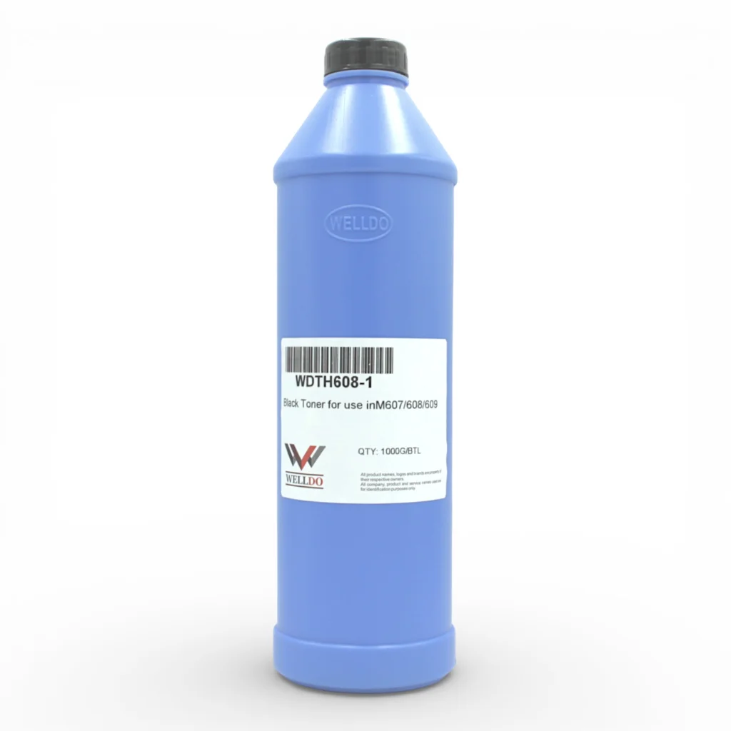 Тонер HP LJ Enterprise M607/608/609/Canon 056/056L/056H/057, 1kg Welldo (WDTH608-1)